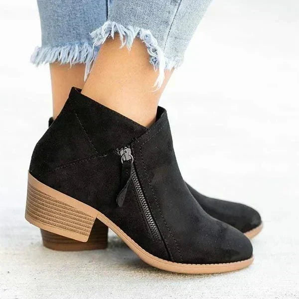 Mona – Stiefeletten mit Reißverschluss