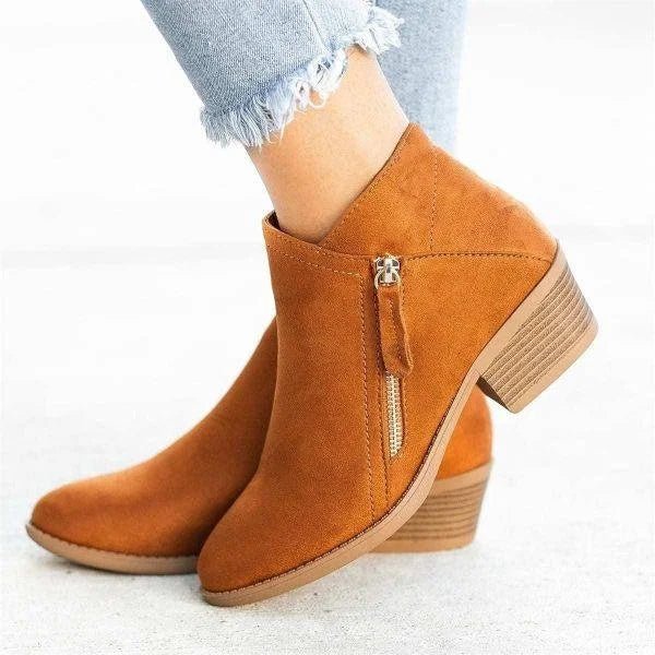 Mona – Stiefeletten mit Reißverschluss