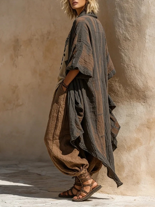 Margaret | Nomadic Bohemian Kunstdruck Set in drei Teilen