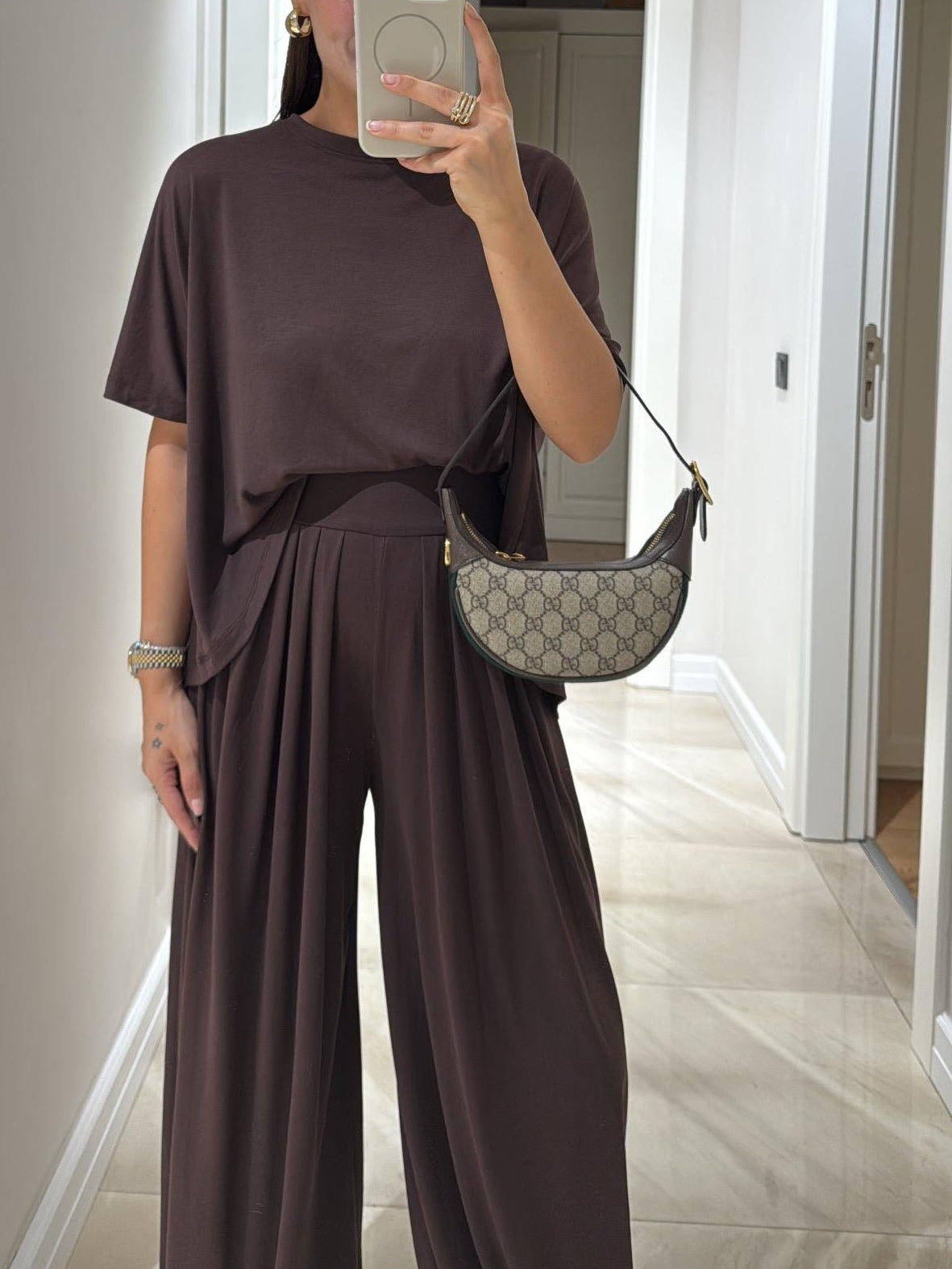 Patrycja - lässiges Ensemble mit Hose