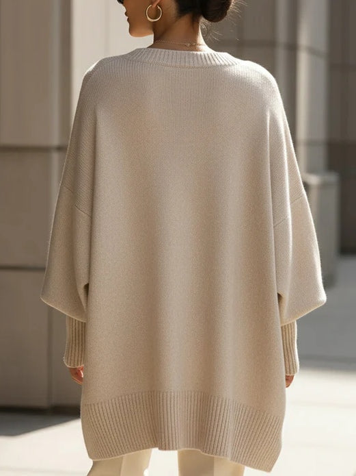 Christine – Eleganter Oversize-Pullover