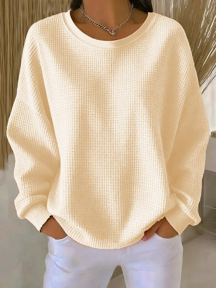 Nuria | Klassischer Strukturpullover
