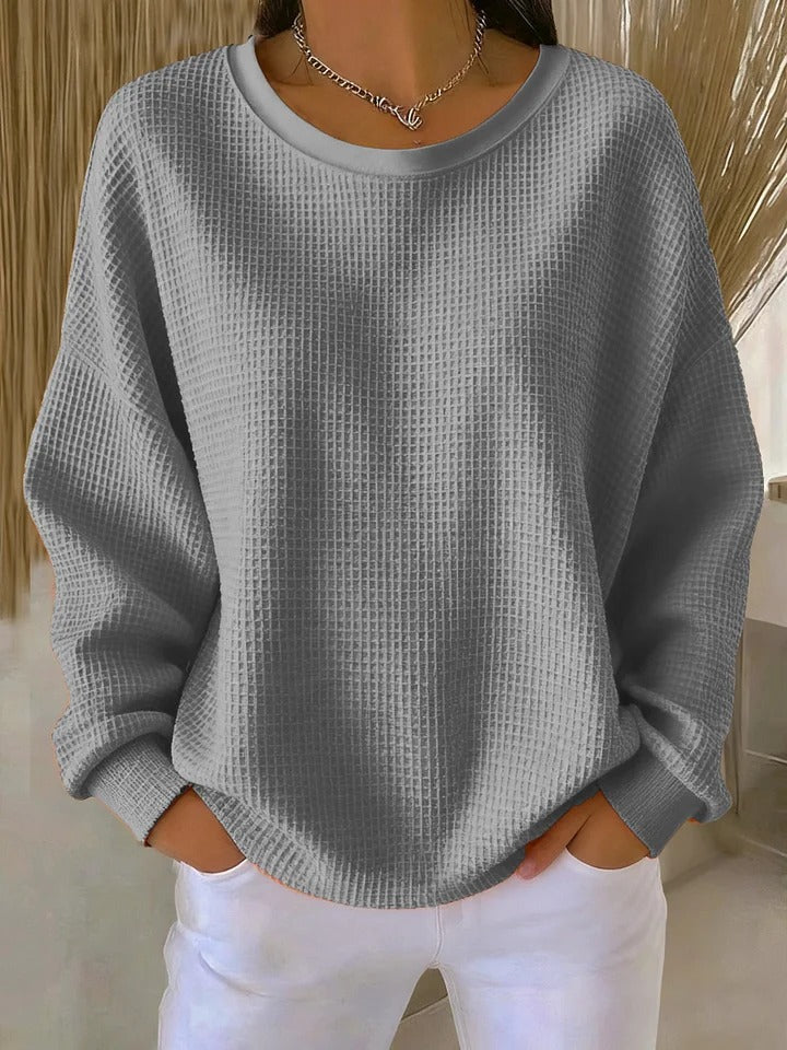 Nuria | Klassischer Strukturpullover