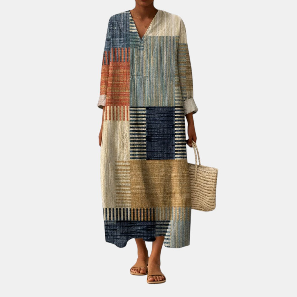 Ana™ | Kleid mit abstraktem Muster