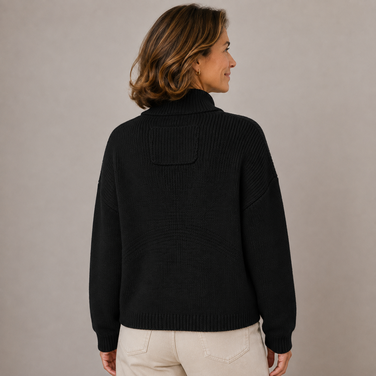 Augusta™ Cardigan mit Stehkragen und Knöpfen