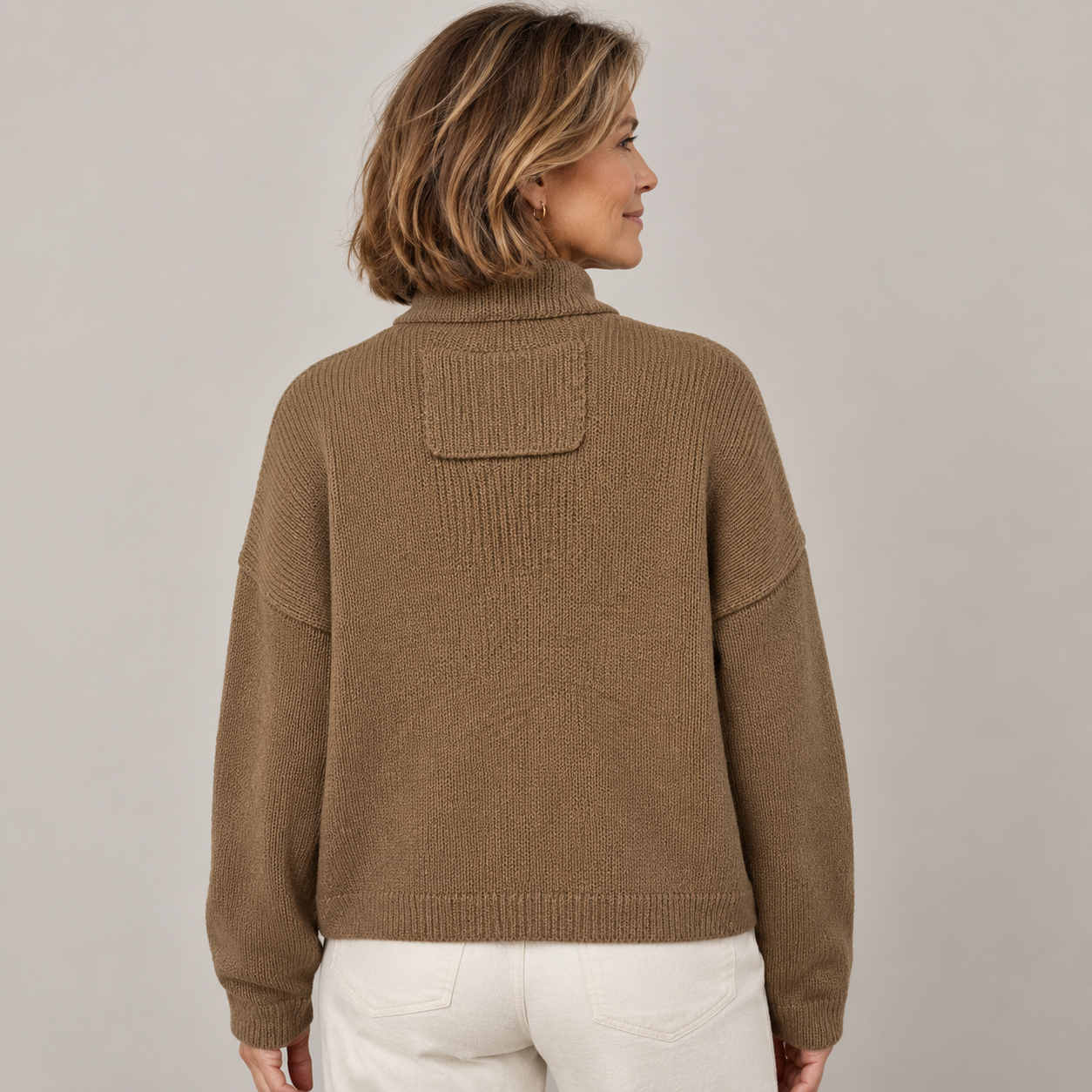 Augusta™ Cardigan mit Stehkragen und Knöpfen