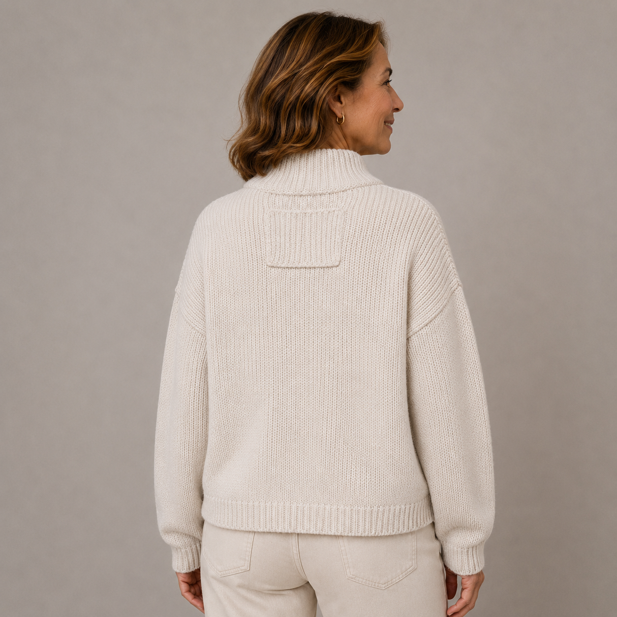 Augusta™ Cardigan mit Stehkragen und Knöpfen