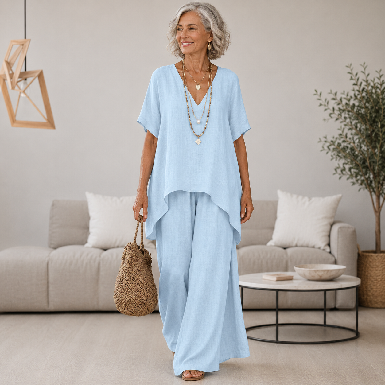 Elenia | Elegantes zweiteiliges Set