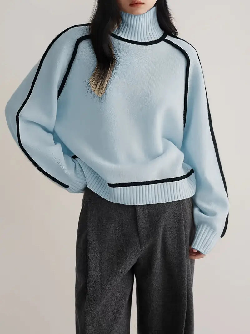 Seraphina - Eleganter Rollkragenpullover