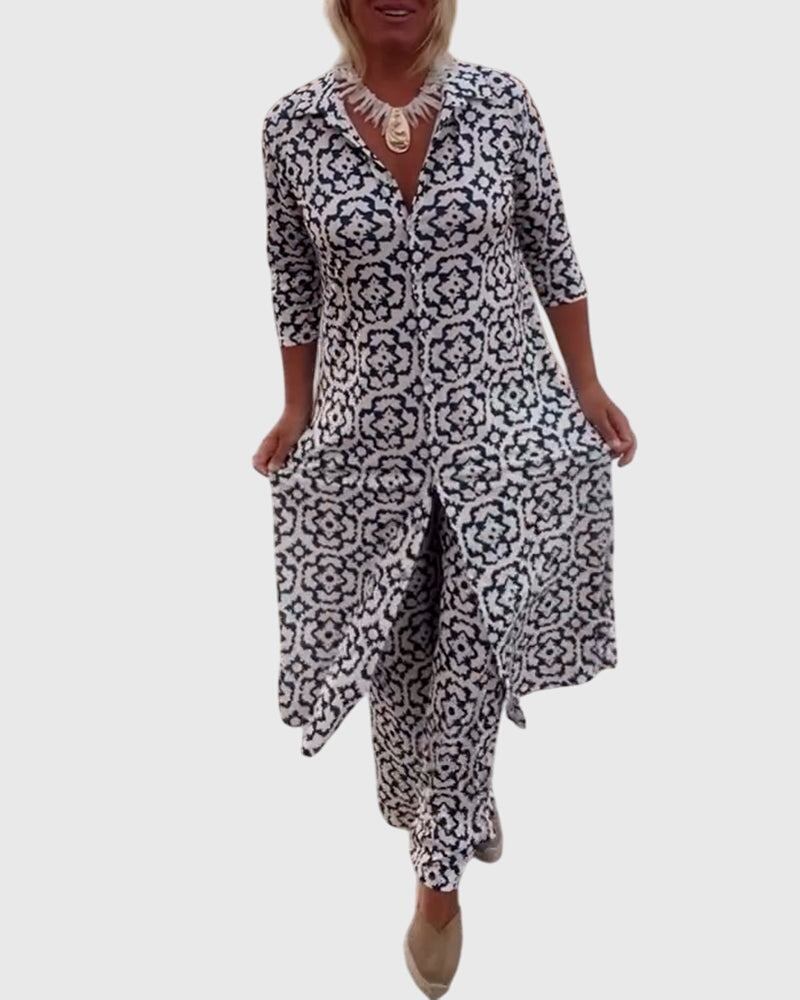 Gabriella™ | Elegantes zweiteiliges Vintage-Set