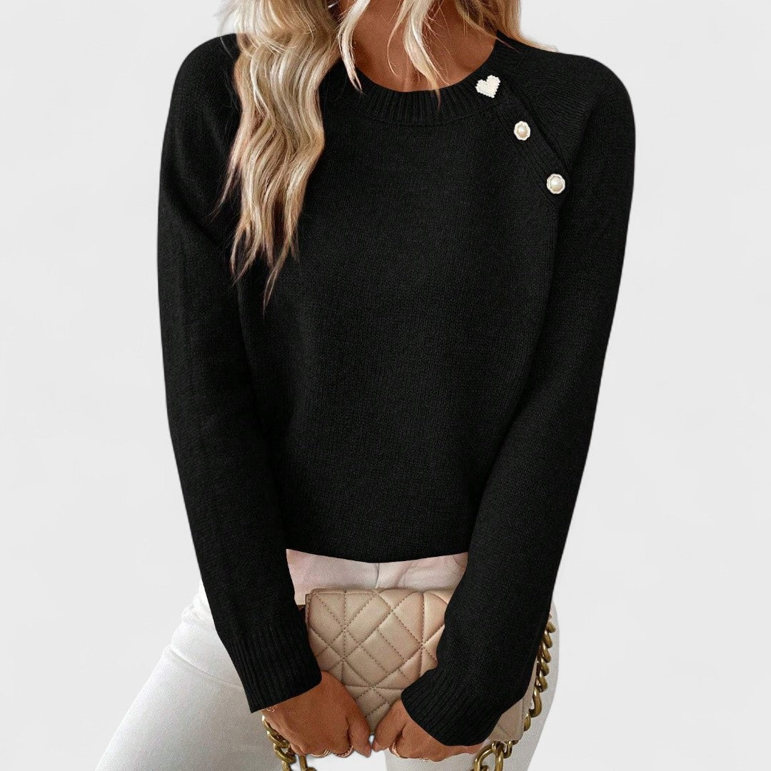 Riya™ Asymmetrischer One-Shoulder-Pullover