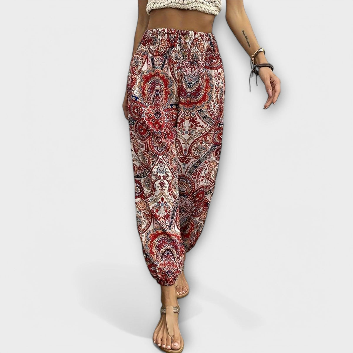 Gwen™ - Hose mit ethnischem Muster