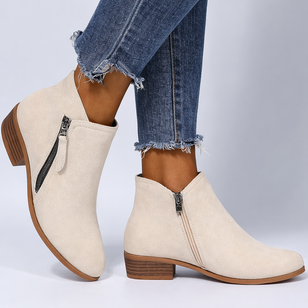 Mona – Stiefeletten mit Reißverschluss