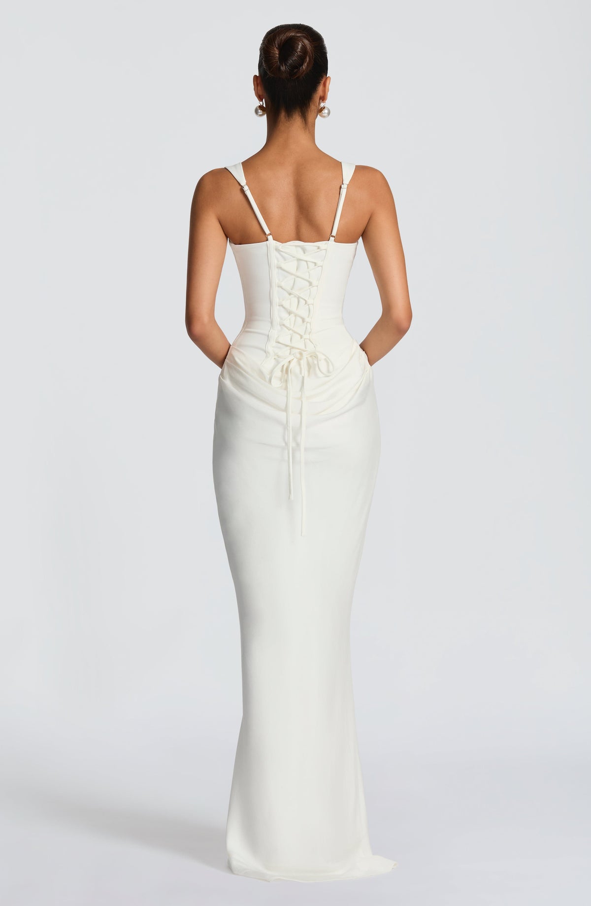Éléonore | Maxikleid mit eckigem Ausschnitt