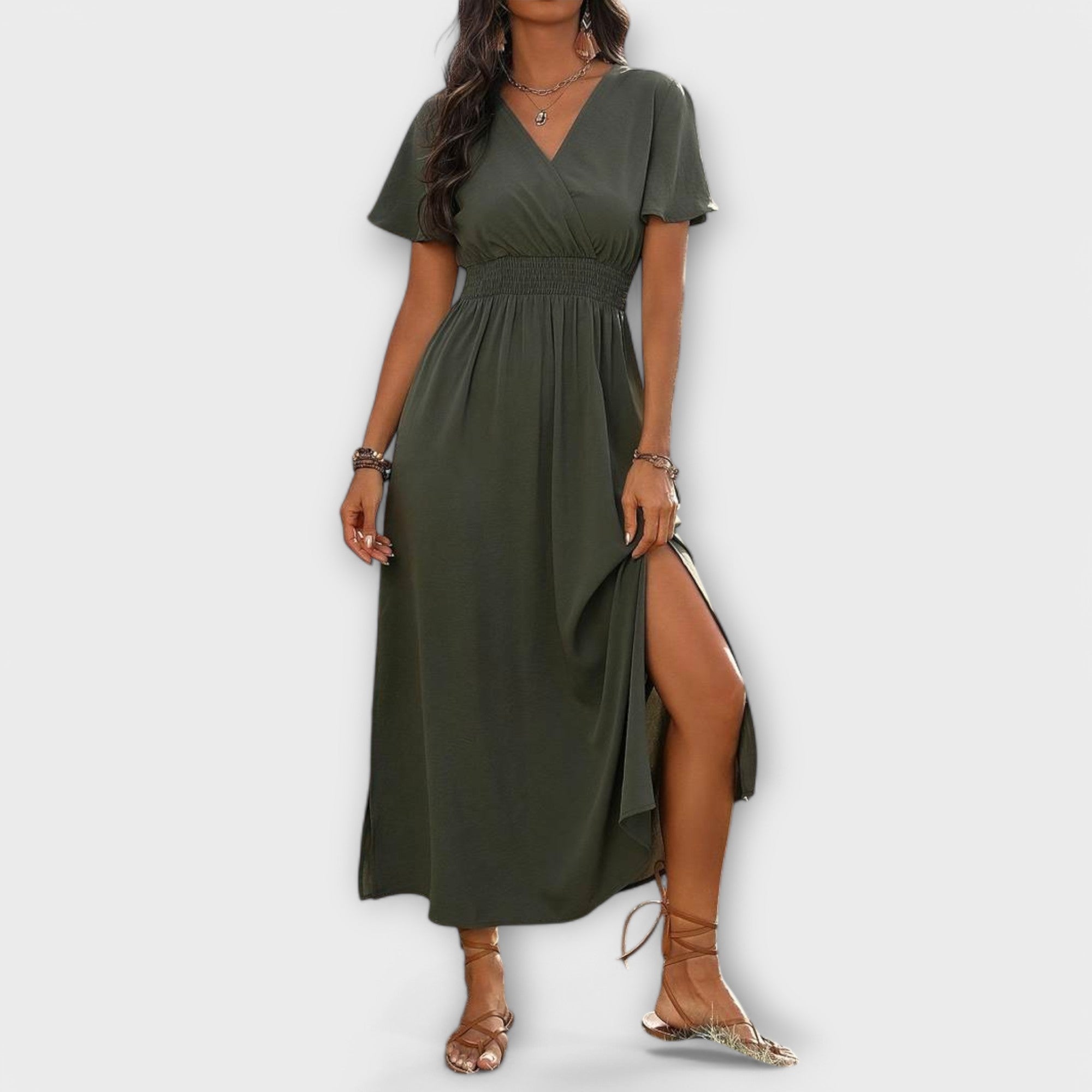 Lily™ | Elegantes Kleid mit Ärmeln