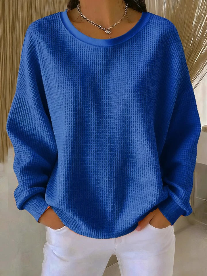 Nuria | Klassischer Strukturpullover
