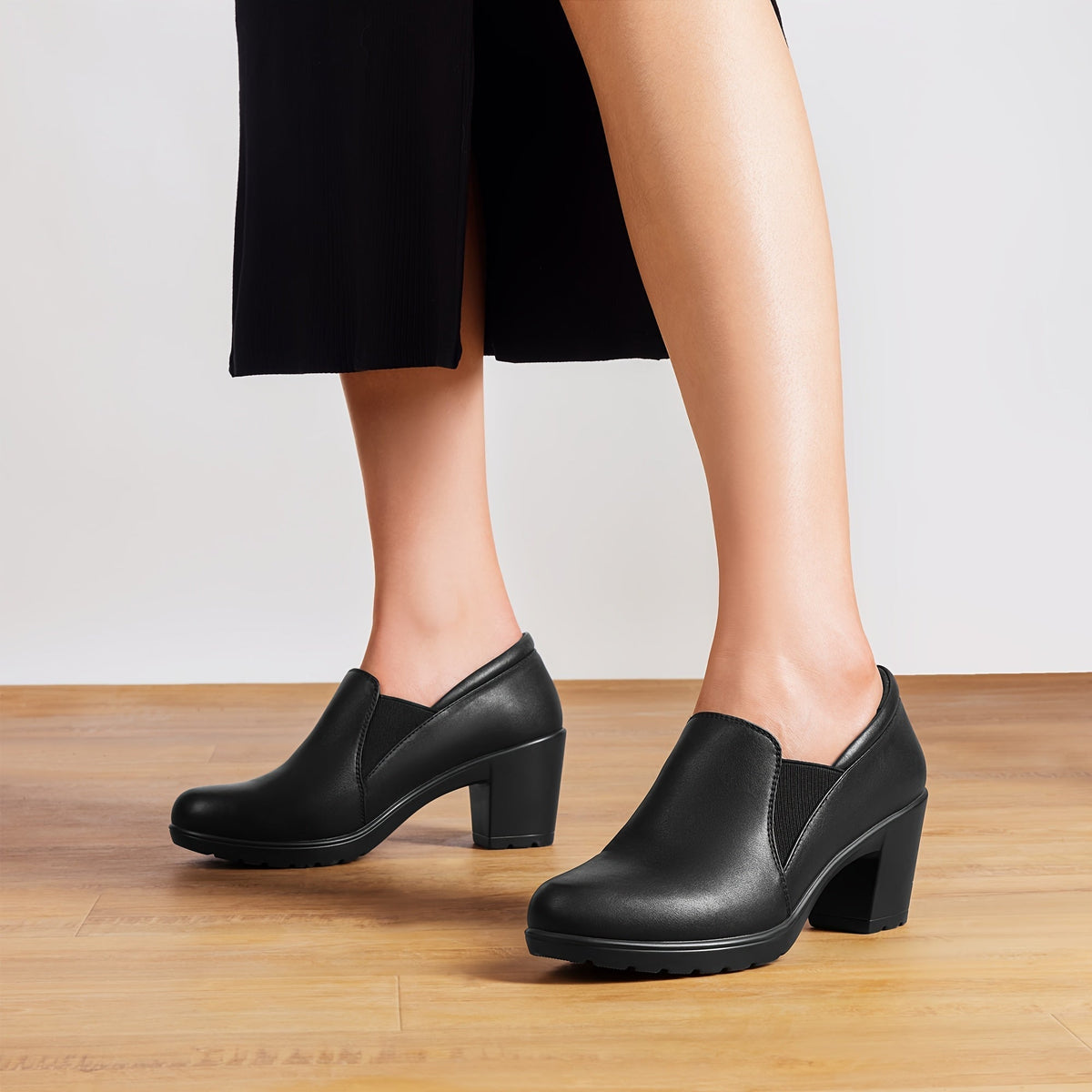 Millie | Loafer mit Blockabsatz
