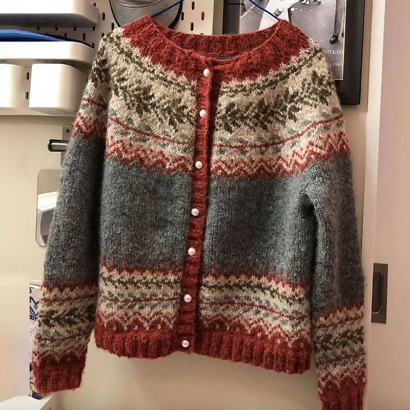 Atasha | Vintage Island-Cardigan