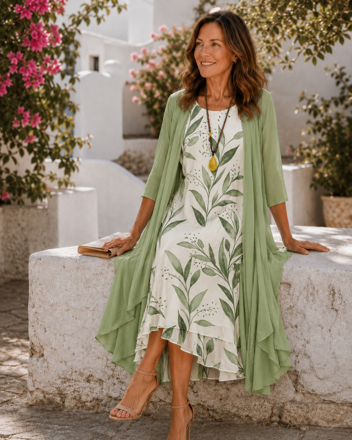 Wren | Kleid mit Überwurf