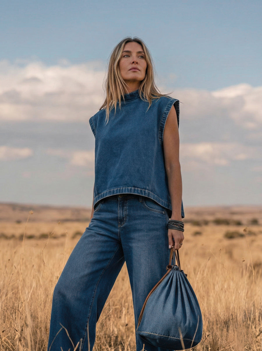 Ella | Lockeres Set mit weiter Hose