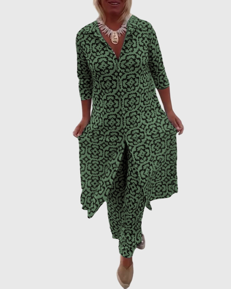 Gabriella™ | Elegantes zweiteiliges Vintage-Set