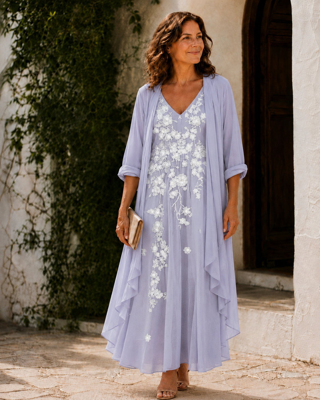 Juliet | Spitzenkleid mit Überwurf