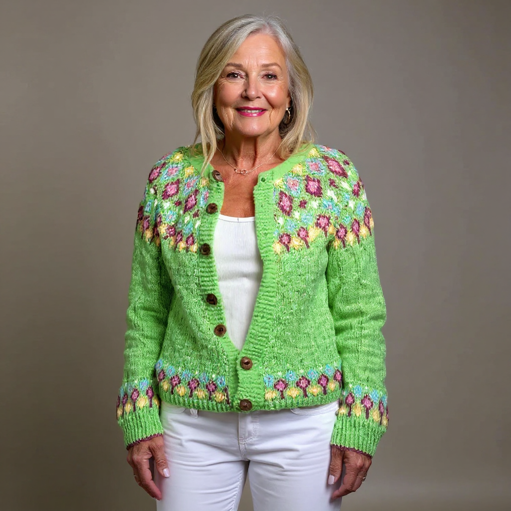 Rubie | Vintage Island-Cardigan