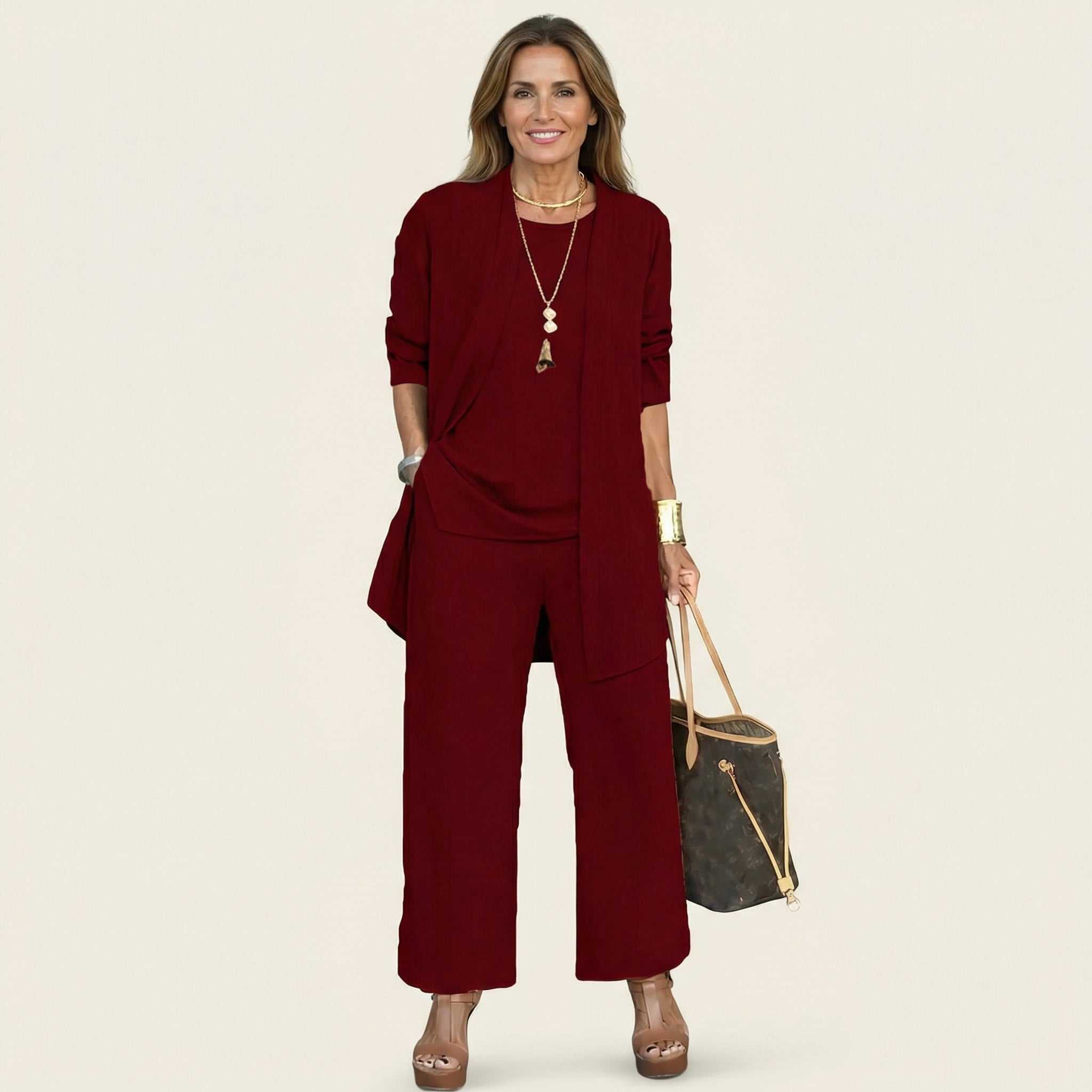 Vivienne | Minimalistisches 3-teiliges Set
