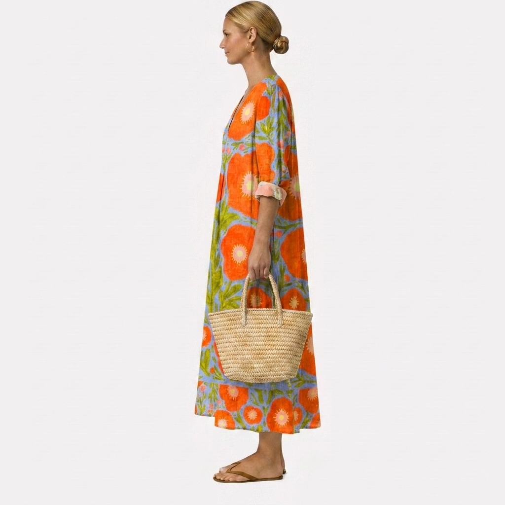 Alba™ | Bezauberndes florales Kleid