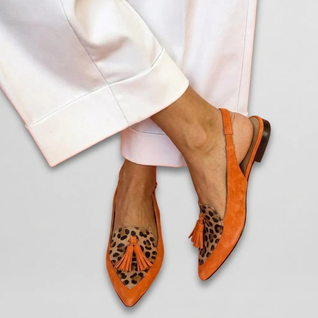 Eliza | Sandalen mit Riemen und Quastendetails
