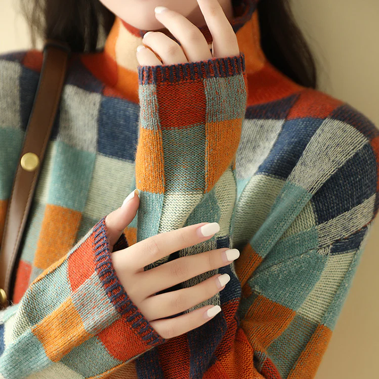 Marielle - Gemütlicher Retro-Strickpullover