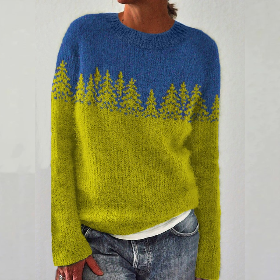 Ricarda | Gemütlicher Retro-Strickpullover