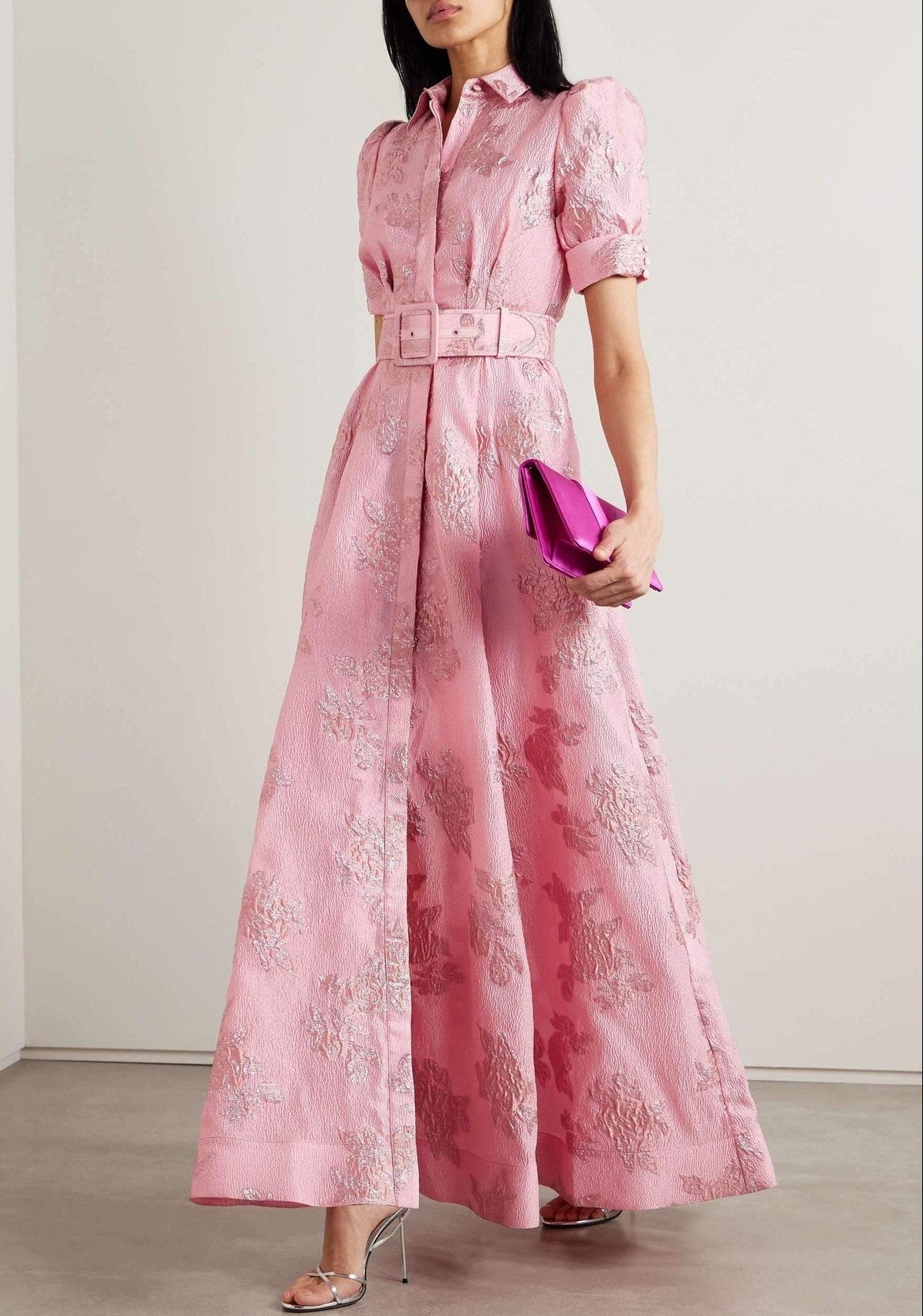 Aria™ | Kleid mit kurzen Puffärmeln