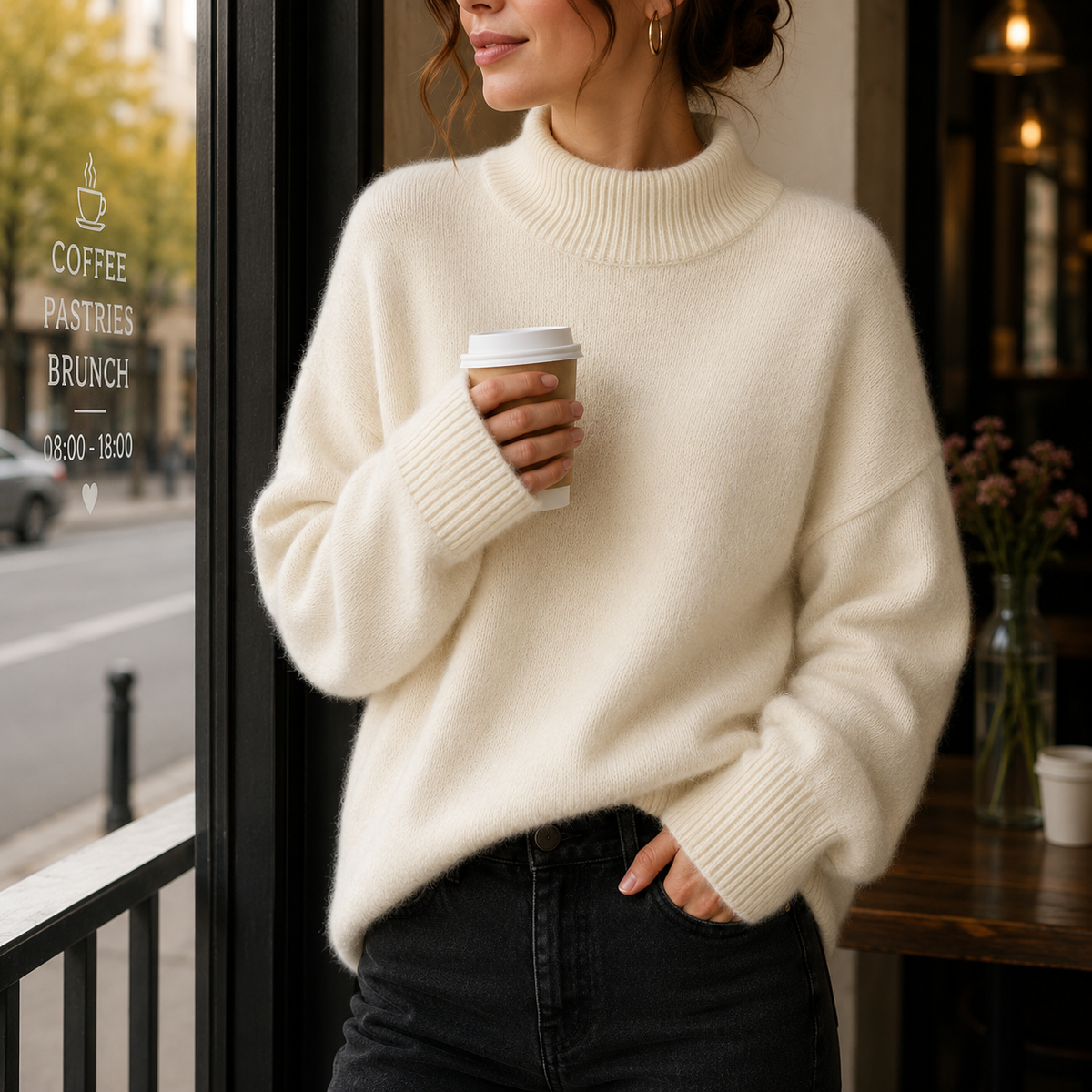 Juniper | Oversize-Rollkragenpullover für Damen