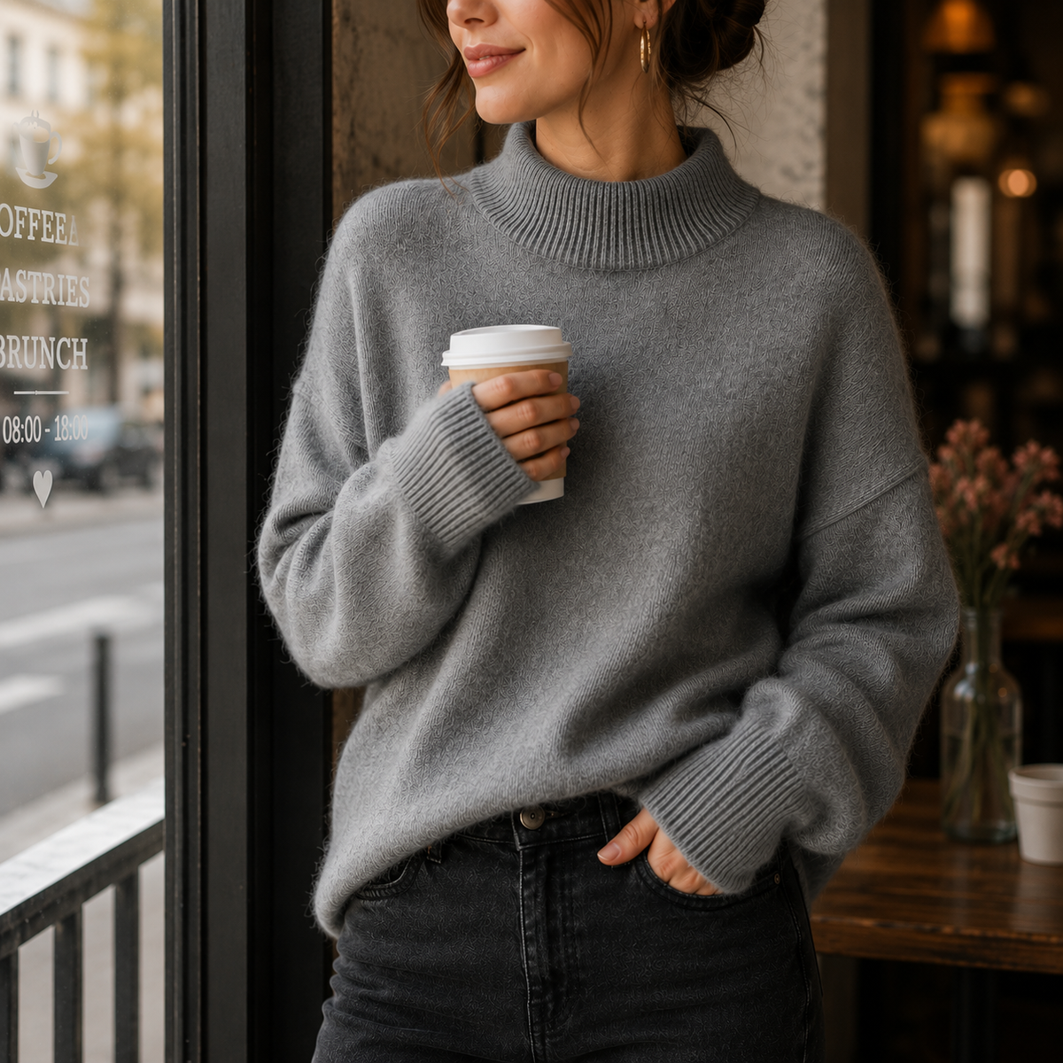 Juniper | Oversize-Rollkragenpullover für Damen