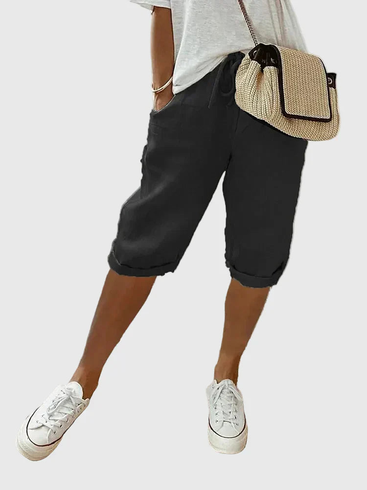 Nerina | Weich geschneiderte Komfort-Shorts