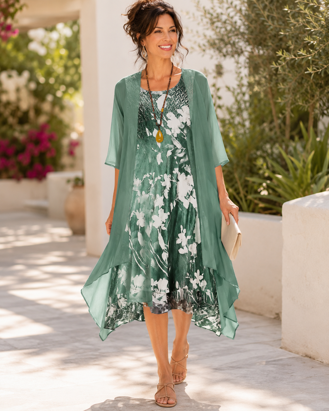 Olivia | Luftiges zweilagiges Kleid