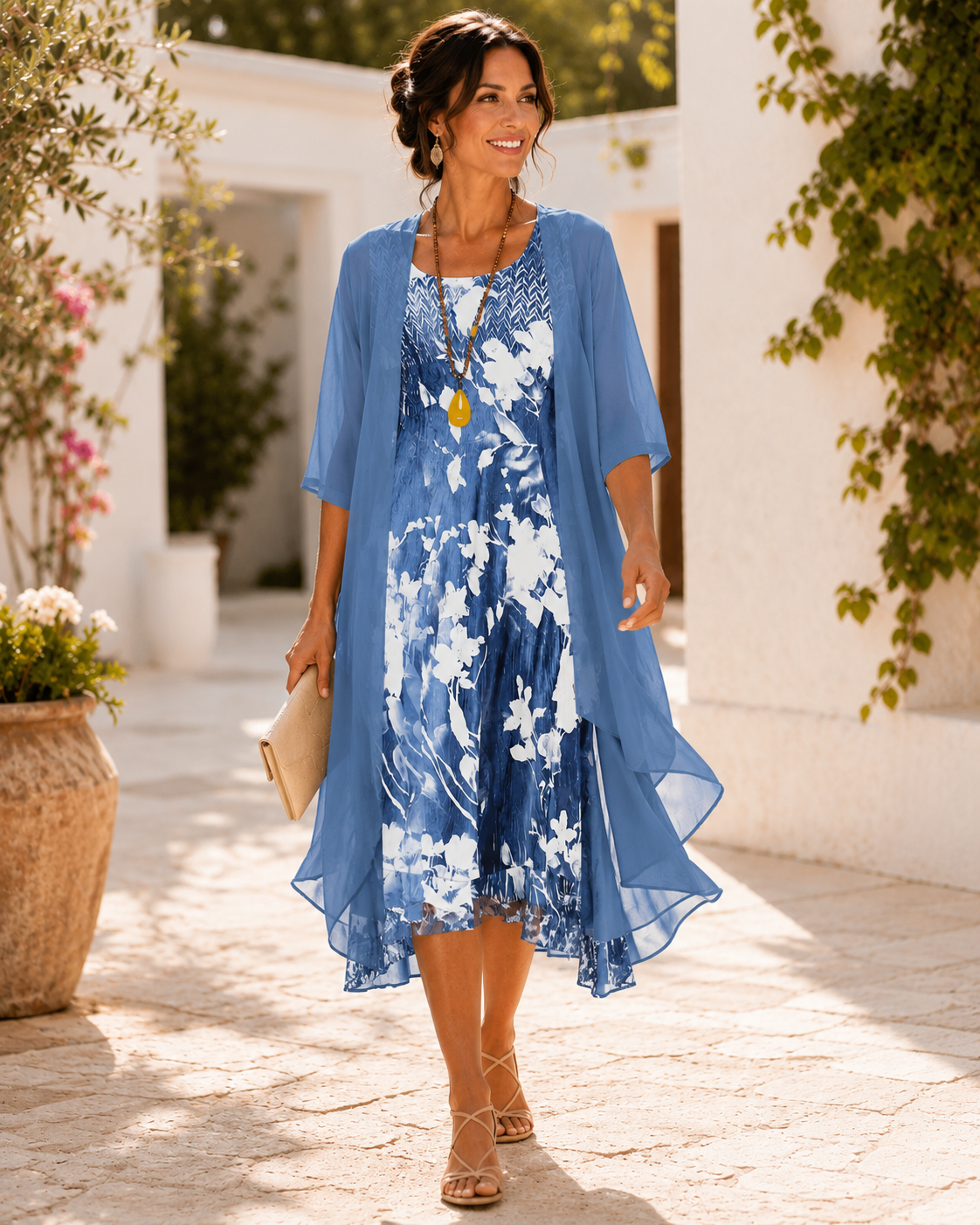 Olivia | Luftiges zweilagiges Kleid