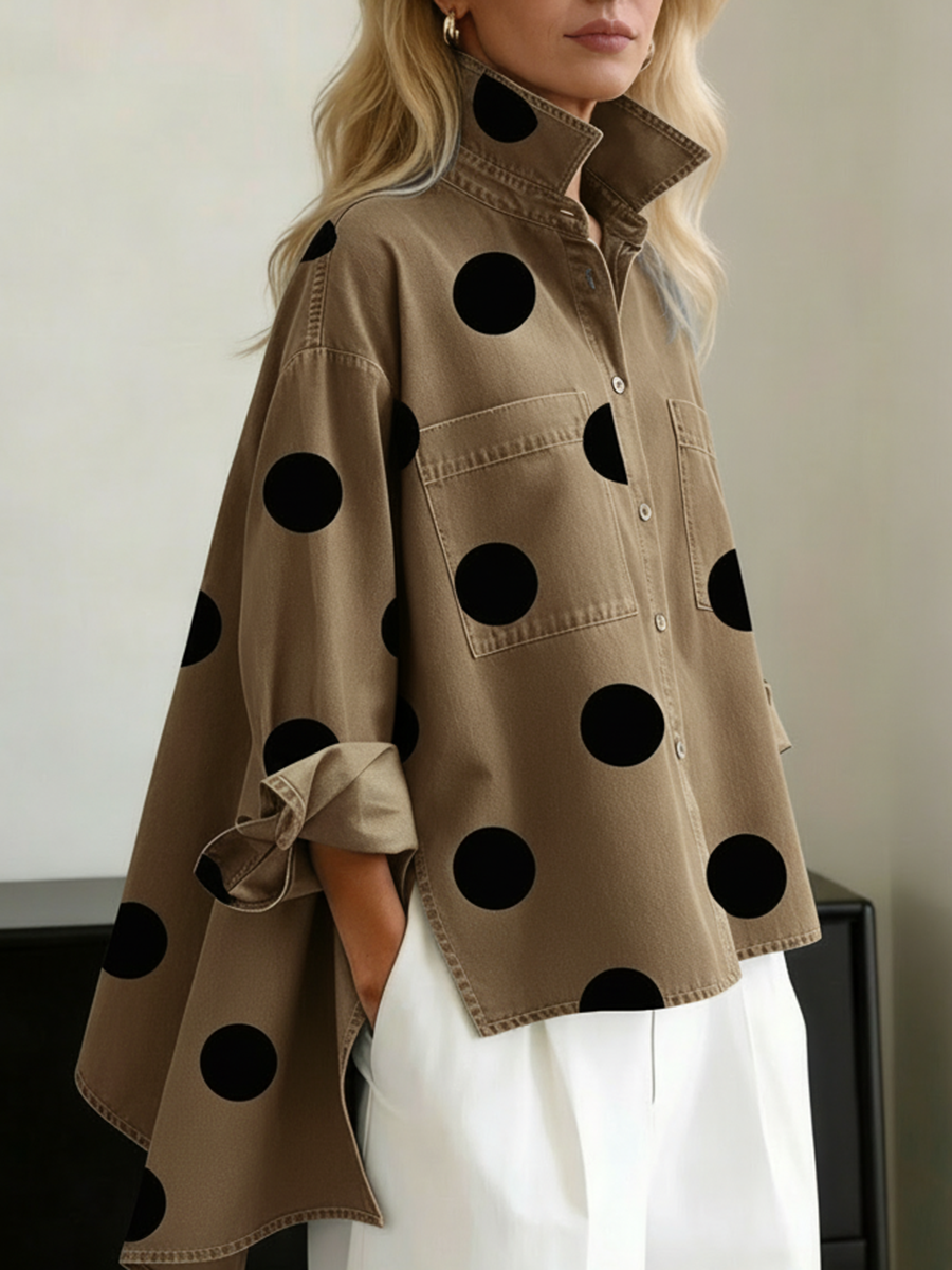 Peggy™ — Overshirt mit Punkten