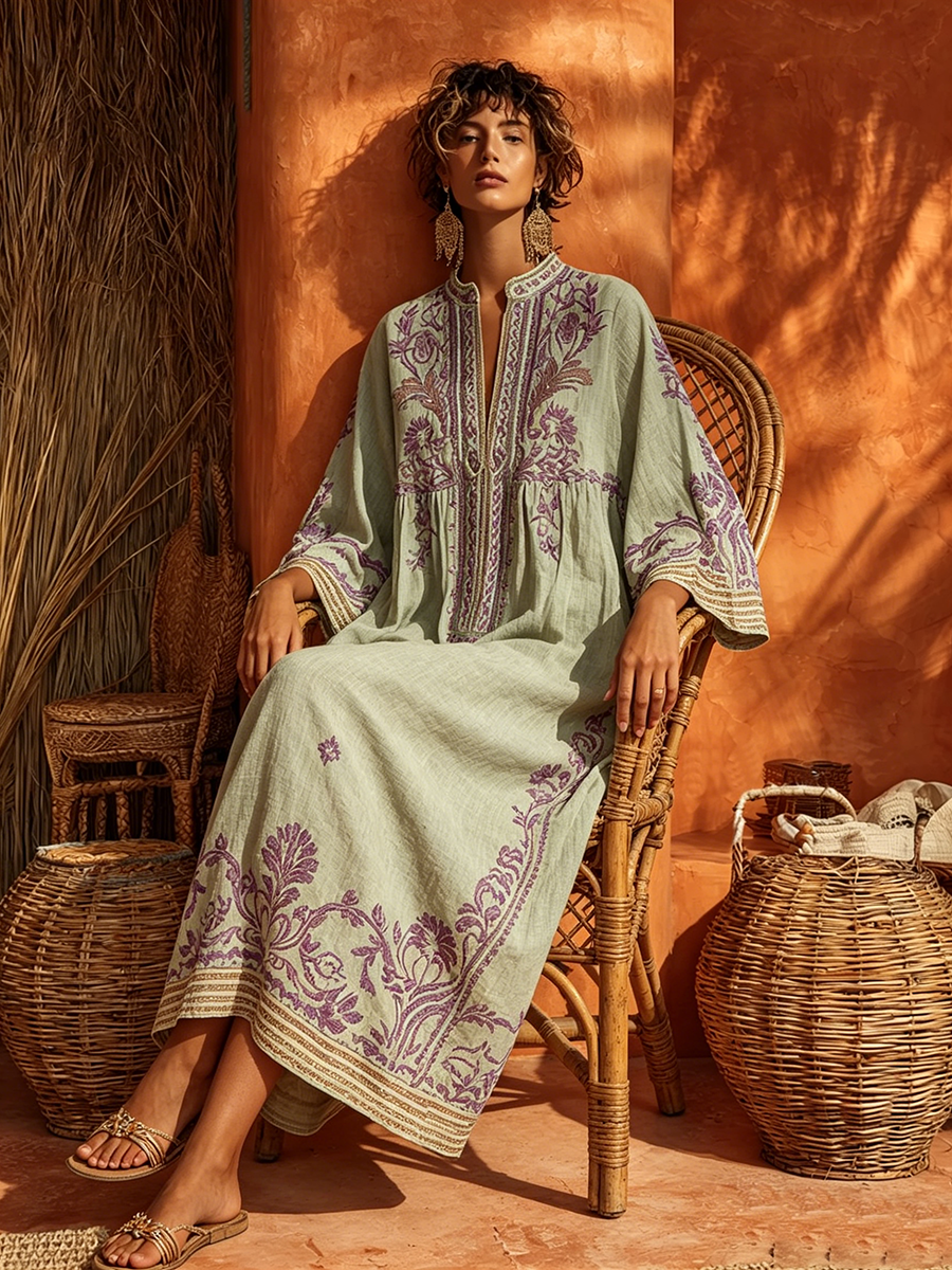Seraina | Boho-Kleid mit mediterranem Charme