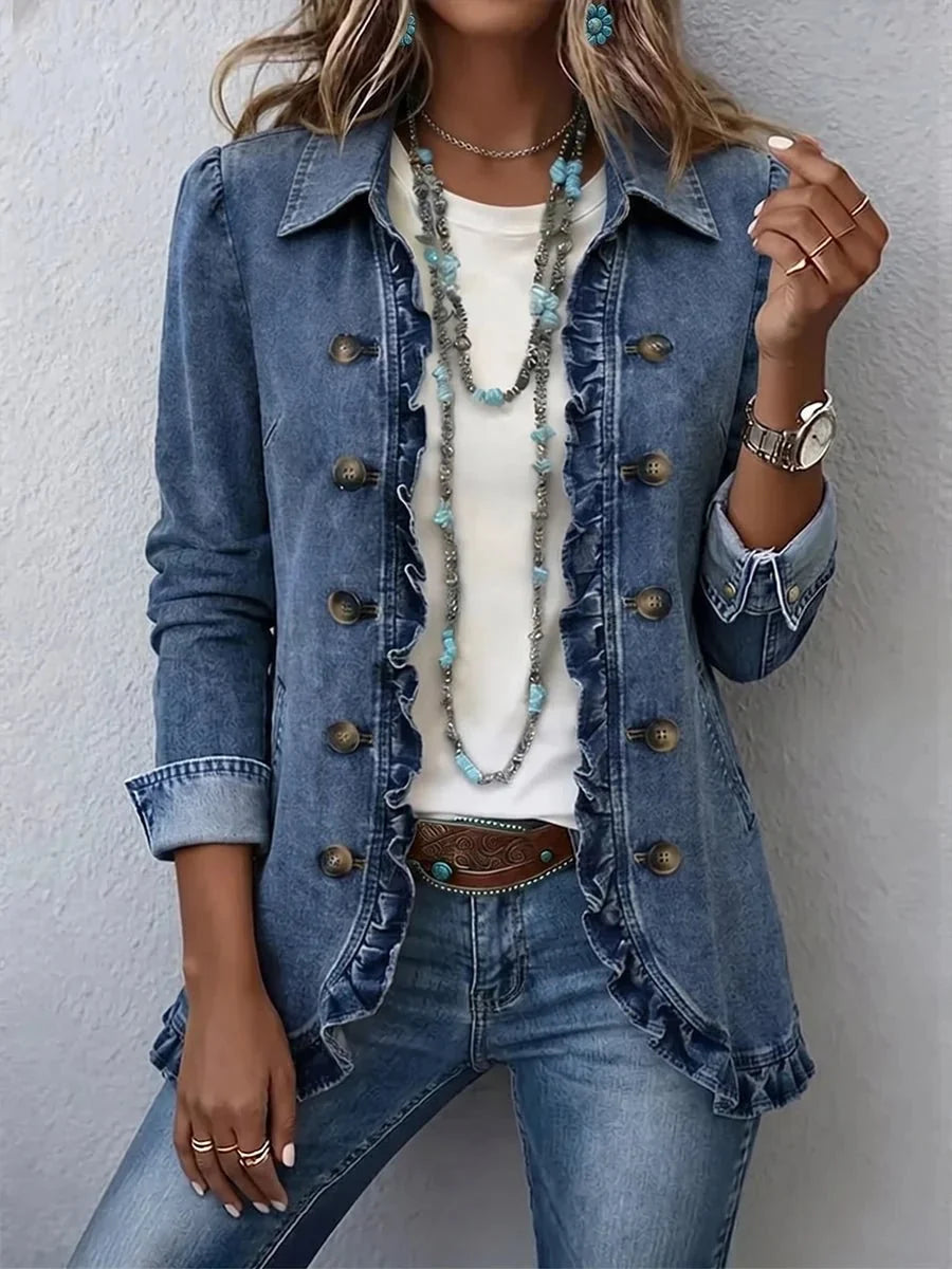 Ruffelle | Vintage-Rüschenjacke