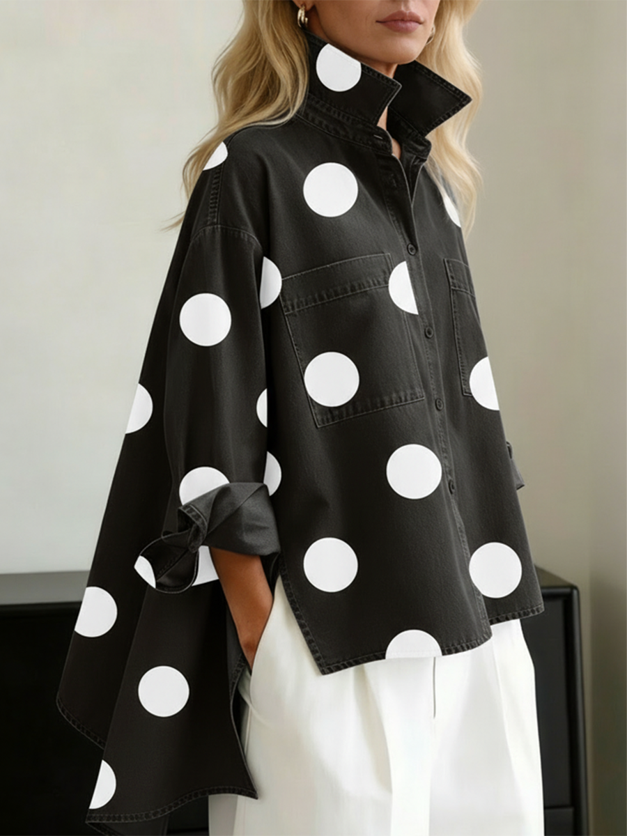 Peggy™ — Overshirt mit Punkten