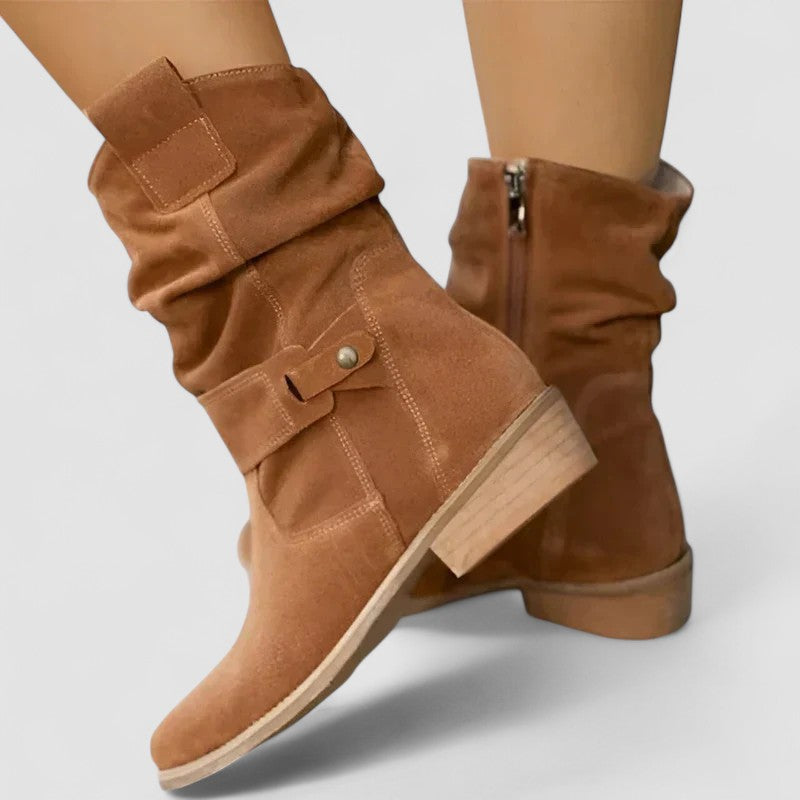 Elyse | Westernstiefel mit gerafftem Schaft