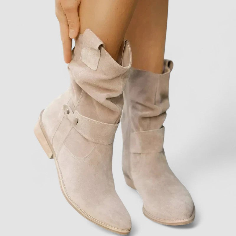 Elyse | Westernstiefel mit gerafftem Schaft
