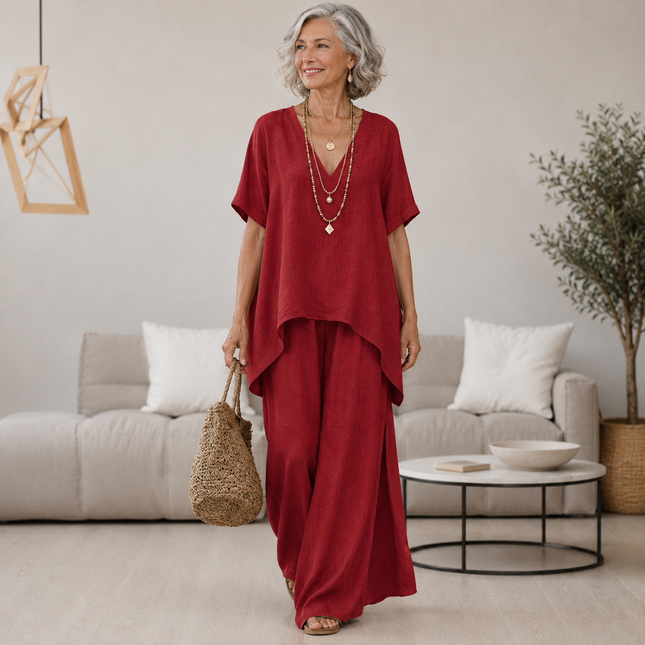 Elenia | Elegantes zweiteiliges Set