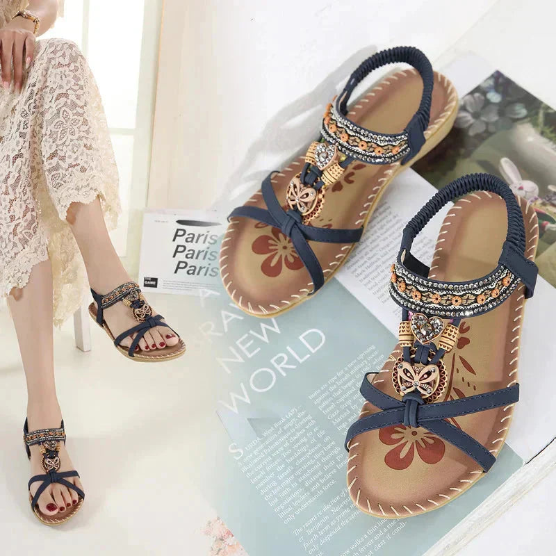 Colette – Boho Komfort Sandalen