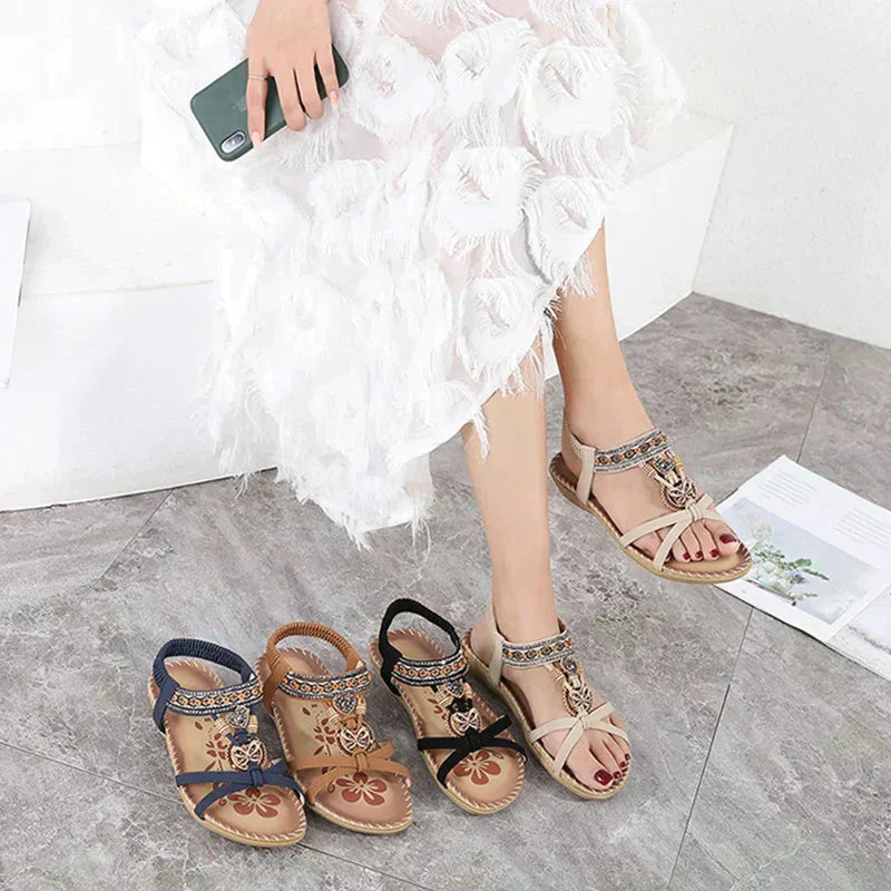 Colette – Boho Komfort Sandalen