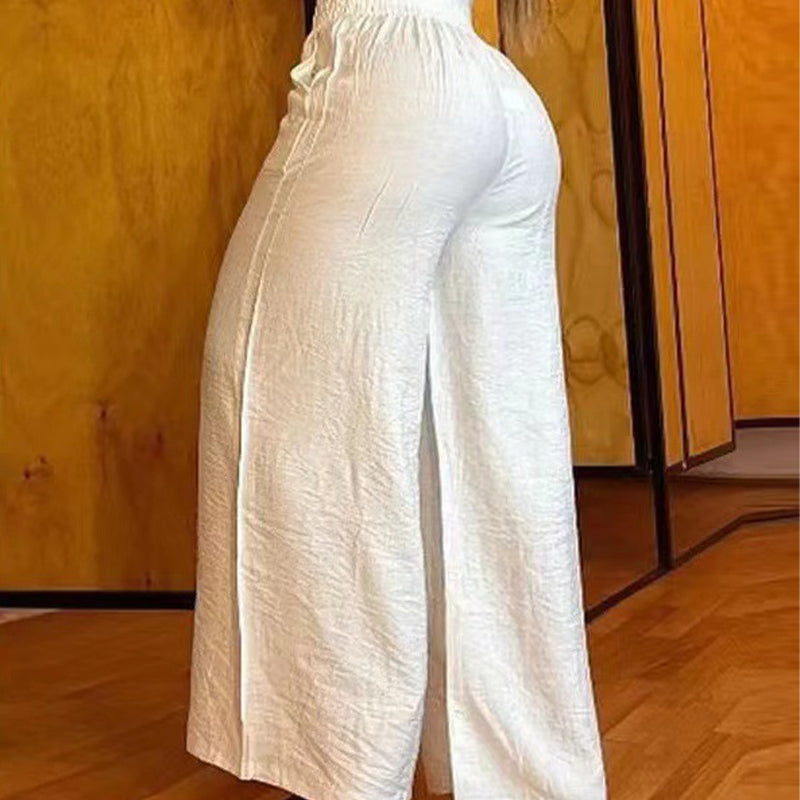 Eléa™ | Hose mit hoher Taille und weitem Bein
