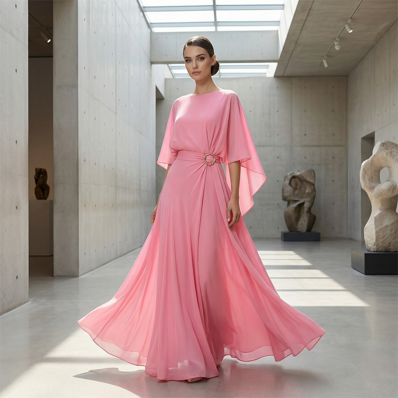 Viona – Elegantes 2-Teiliges Set mit fliessenden Ärmeln