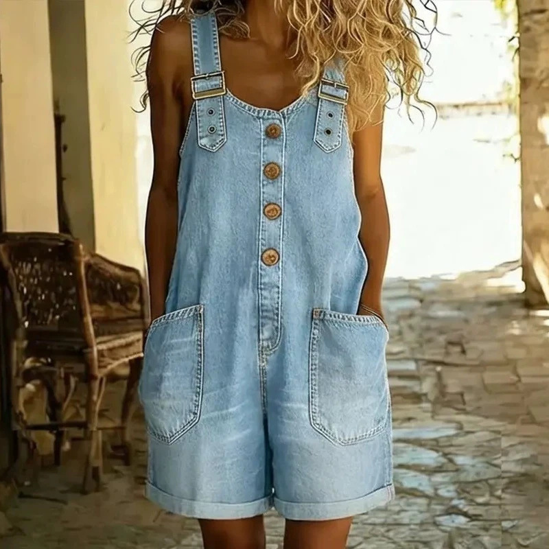 Mila™ | Lässiger Denim-Overall